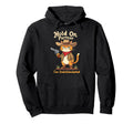 Hold Partner Im Overstimulated Funny Hoodie - Custom Art Print Men Women - T-Shirt, Sweatshirt, Hoodie