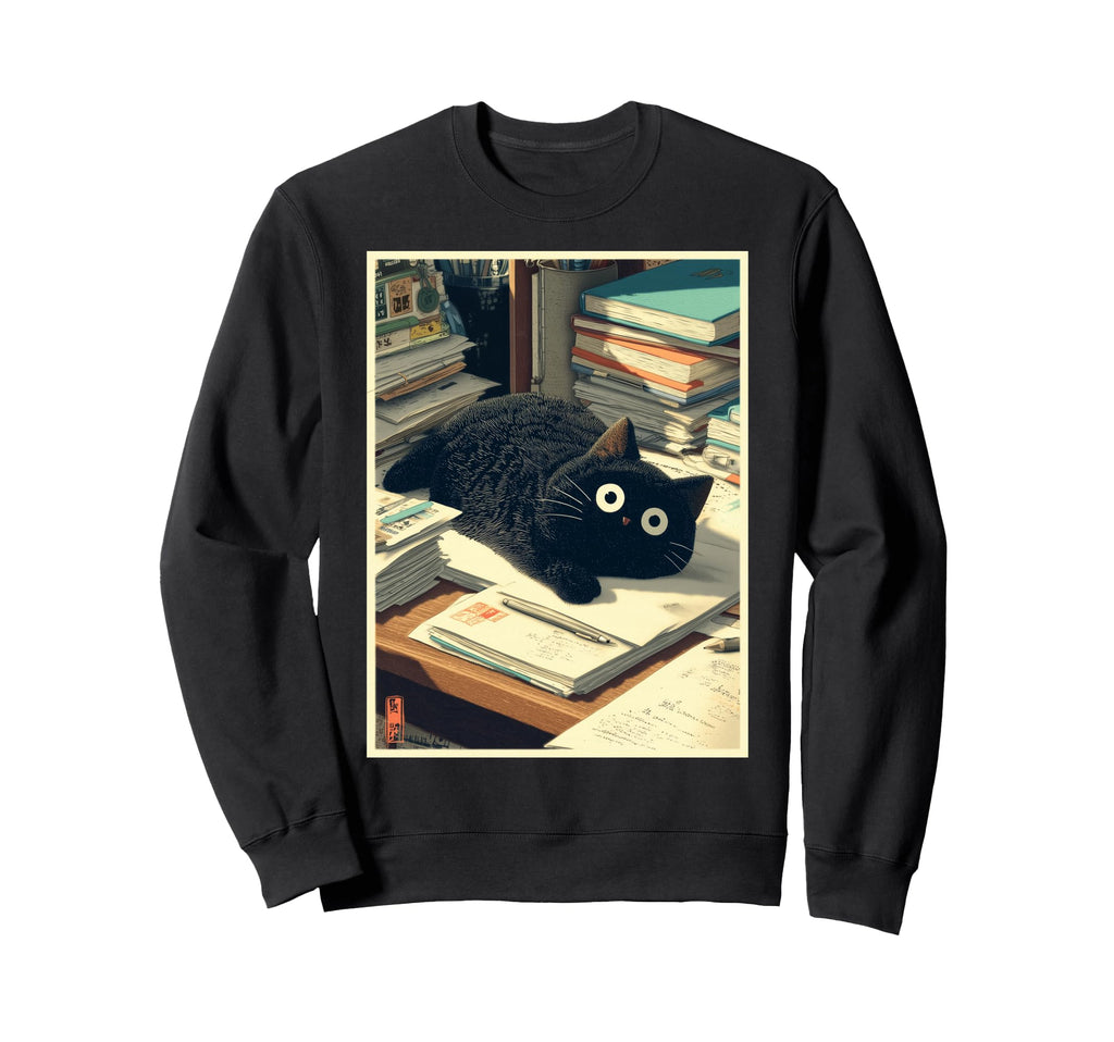 Cat Teacher Student School Last Day Sweatshirt - Fun Novelty Design Unisex - T-Shirt, Sweatshirt, Hoodie