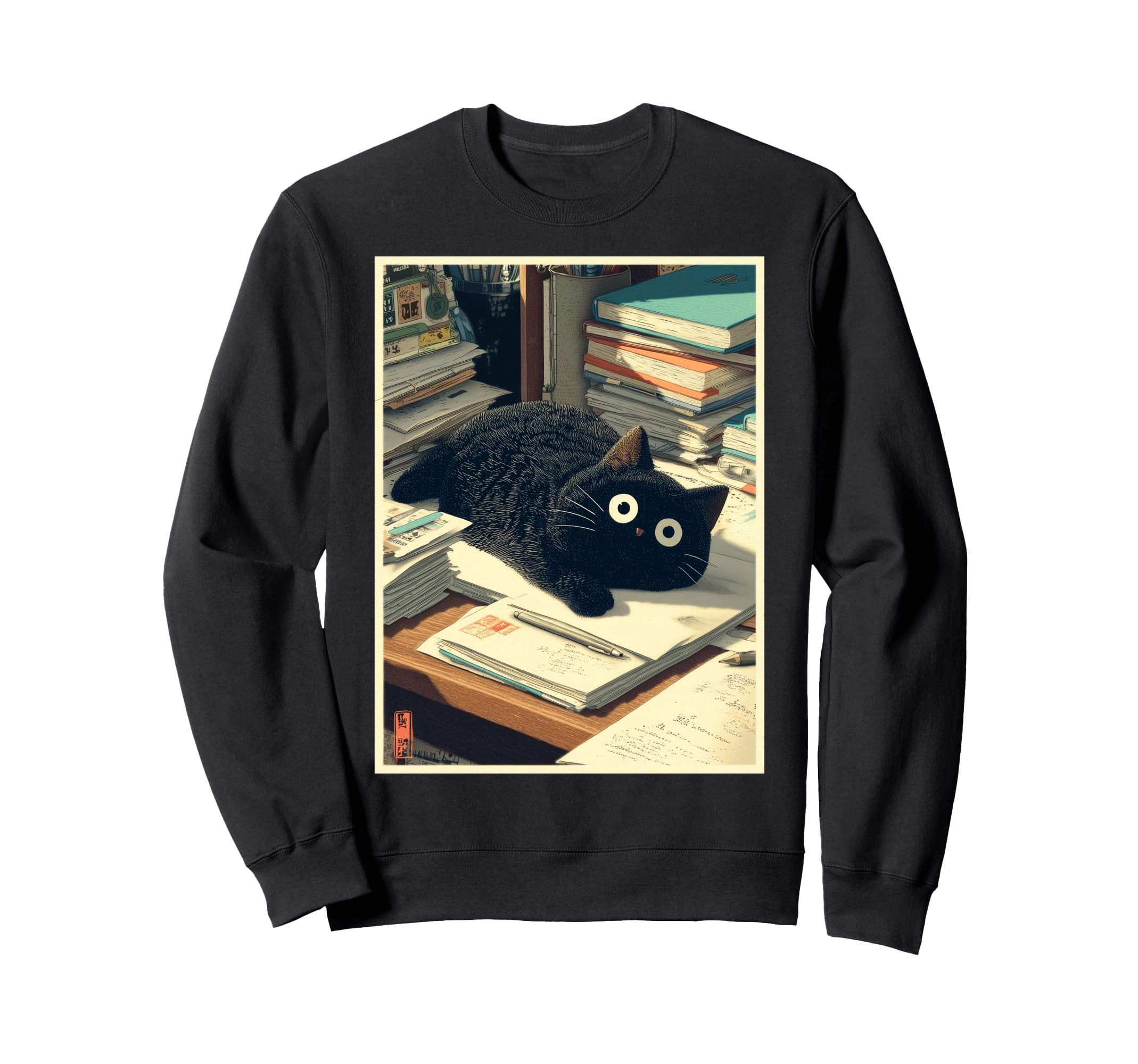 Cat Teacher Student School Last Day Sweatshirt - Fun Novelty Design Unisex - T-Shirt, Sweatshirt, Hoodie