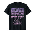 Bibliophile Romance Book Genre T-Shirt - Novelty Apparel Men Women - T-Shirt, Sweatshirt, Hoodie