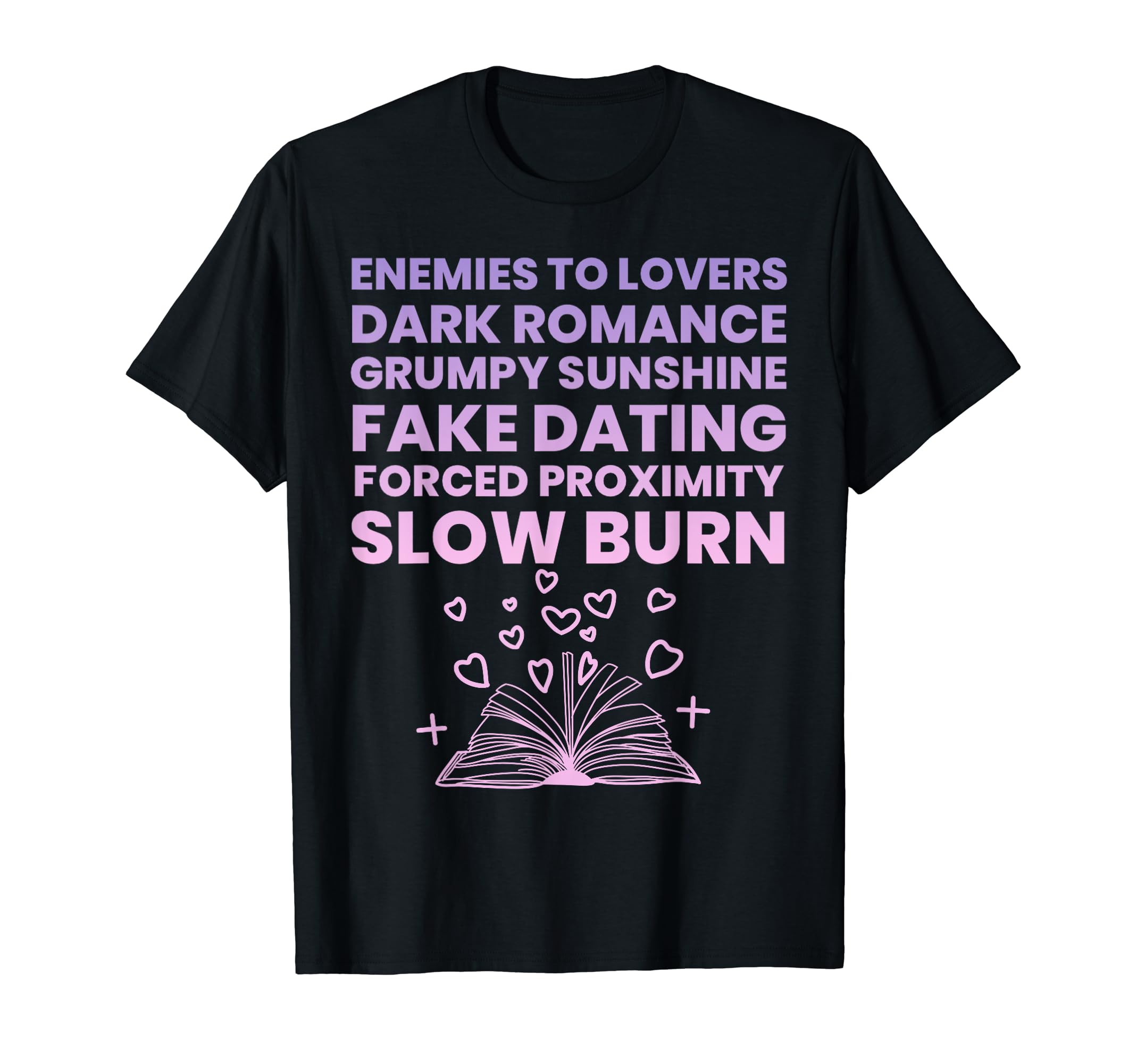 Bibliophile Romance Book Genre T-Shirt - Novelty Apparel Men Women - T-Shirt, Sweatshirt, Hoodie