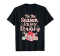 Book Lover Tis Season To Be Reading T-Shirt - Streetwear Style for Adults - T-Shirt, Sweatshirt, Hoodie