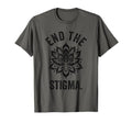 End Stigma Mental Health Awareness T-Shirt - Custom Art Print for Adults - T-Shirt, Sweatshirt, Hoodie