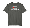 Low Battery Low Patience Funny T-Shirt - Graphic Print Men Women - T-Shirt, Sweatshirt, Hoodie