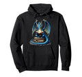 Halloween Vibes Fantasy Dragon Hoodie - Minimalist Print for Adults - T-Shirt, Sweatshirt, Hoodie