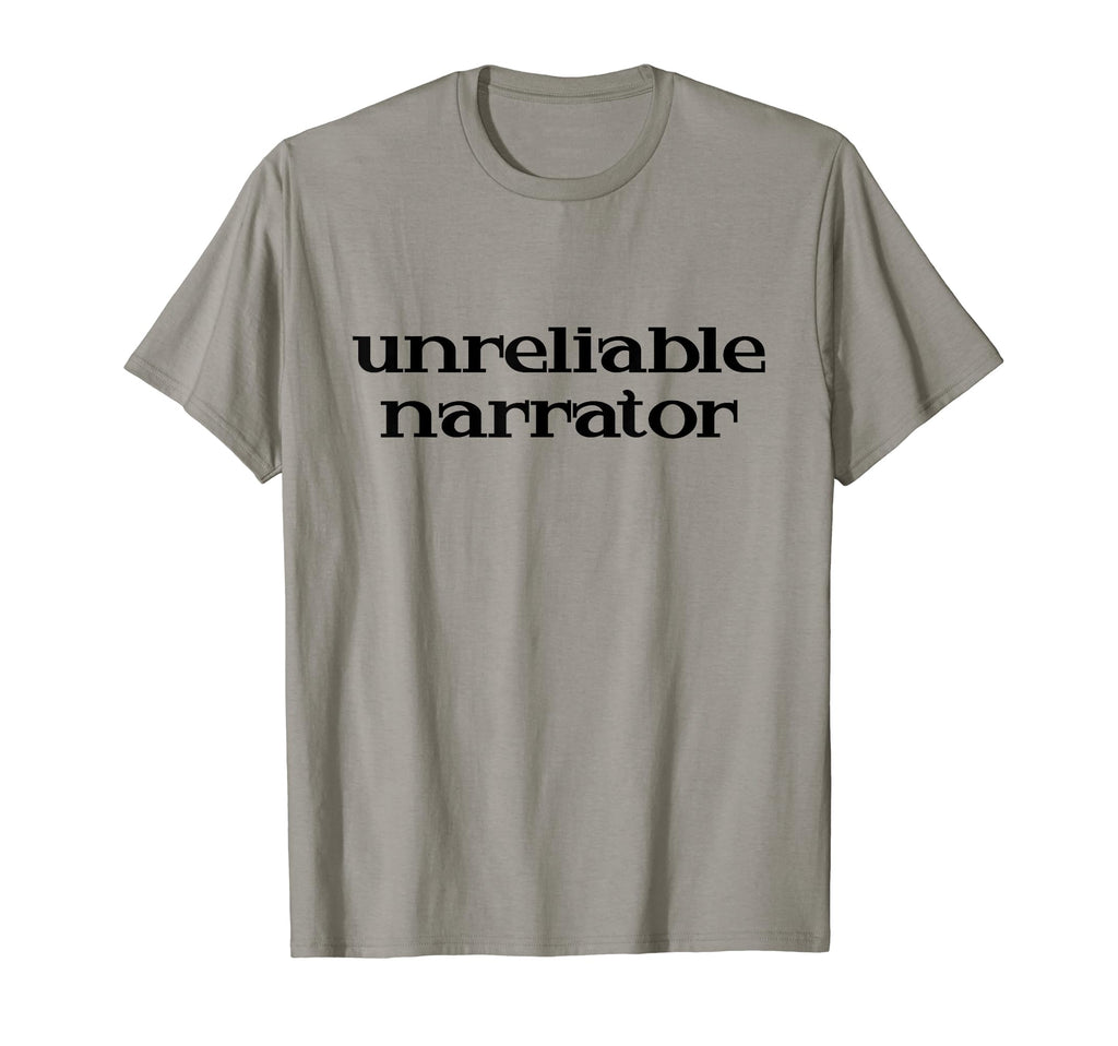 Unreliable Narrator Literature Is Lit T-Shirt - Custom Art Print Unisex - T-Shirt, Sweatshirt, Hoodie