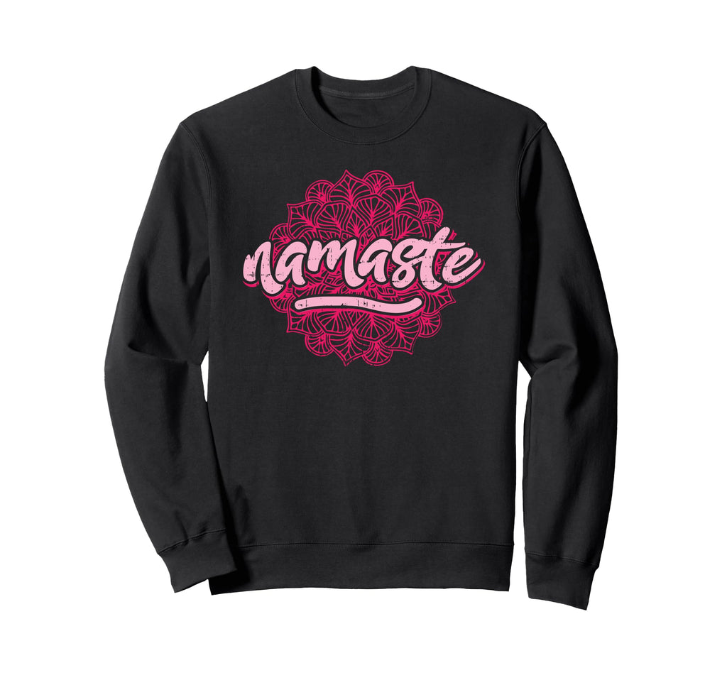 Namaste Peaceful Vibes Sweatshirt - Aesthetic Graphic Men Women - T-Shirt, Sweatshirt, Hoodie