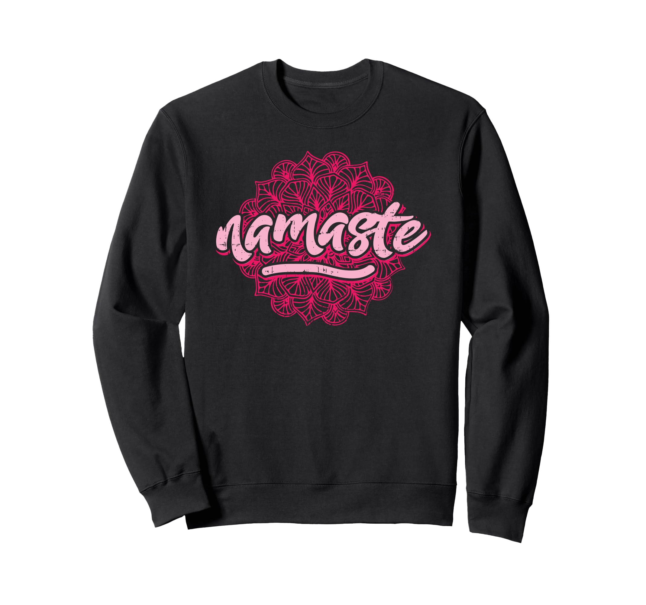 Namaste Peaceful Vibes Sweatshirt - Aesthetic Graphic Men Women - T-Shirt, Sweatshirt, Hoodie