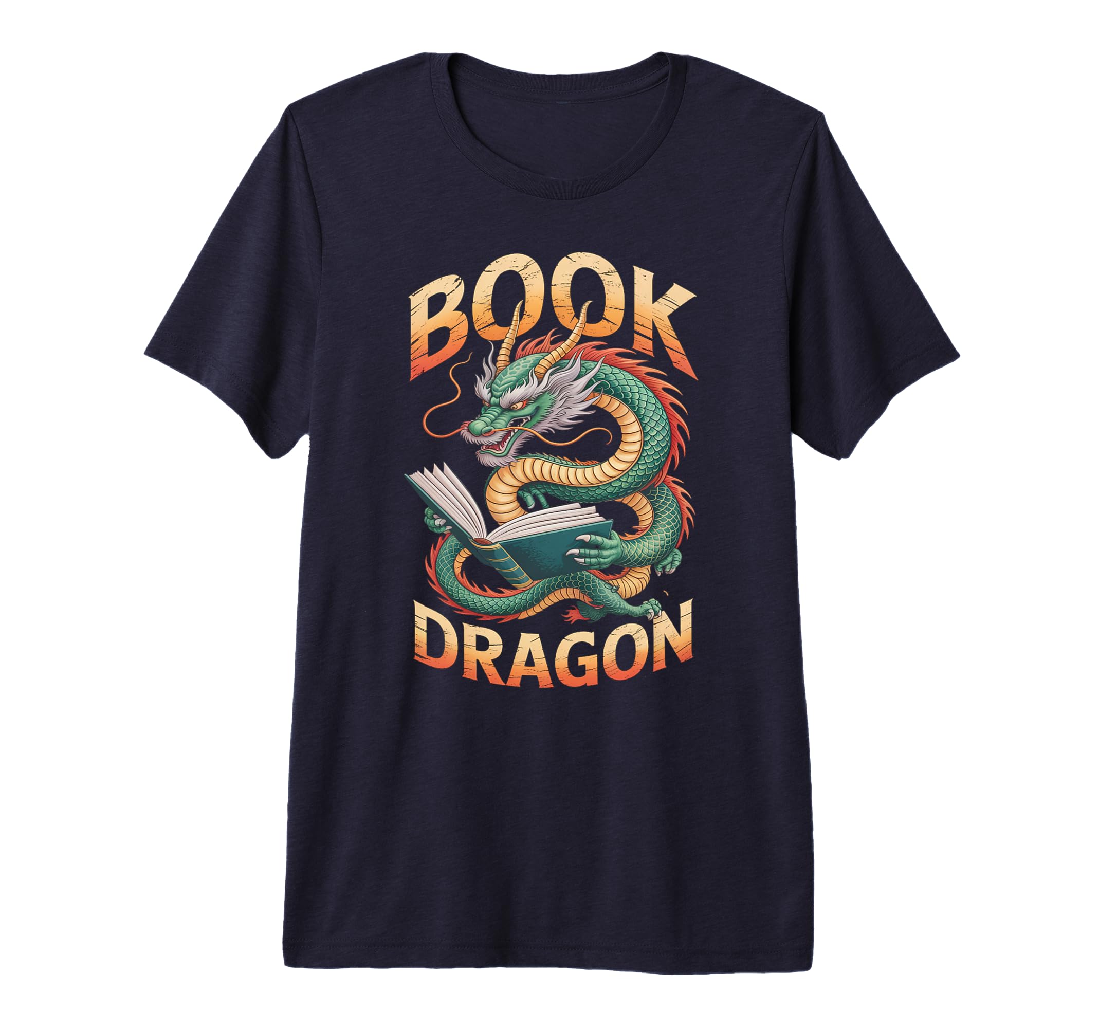Bookworm Be Book Dragon School Squad T-Shirt - Unique Graphic for Adults - T-Shirt, Sweatshirt, Hoodie