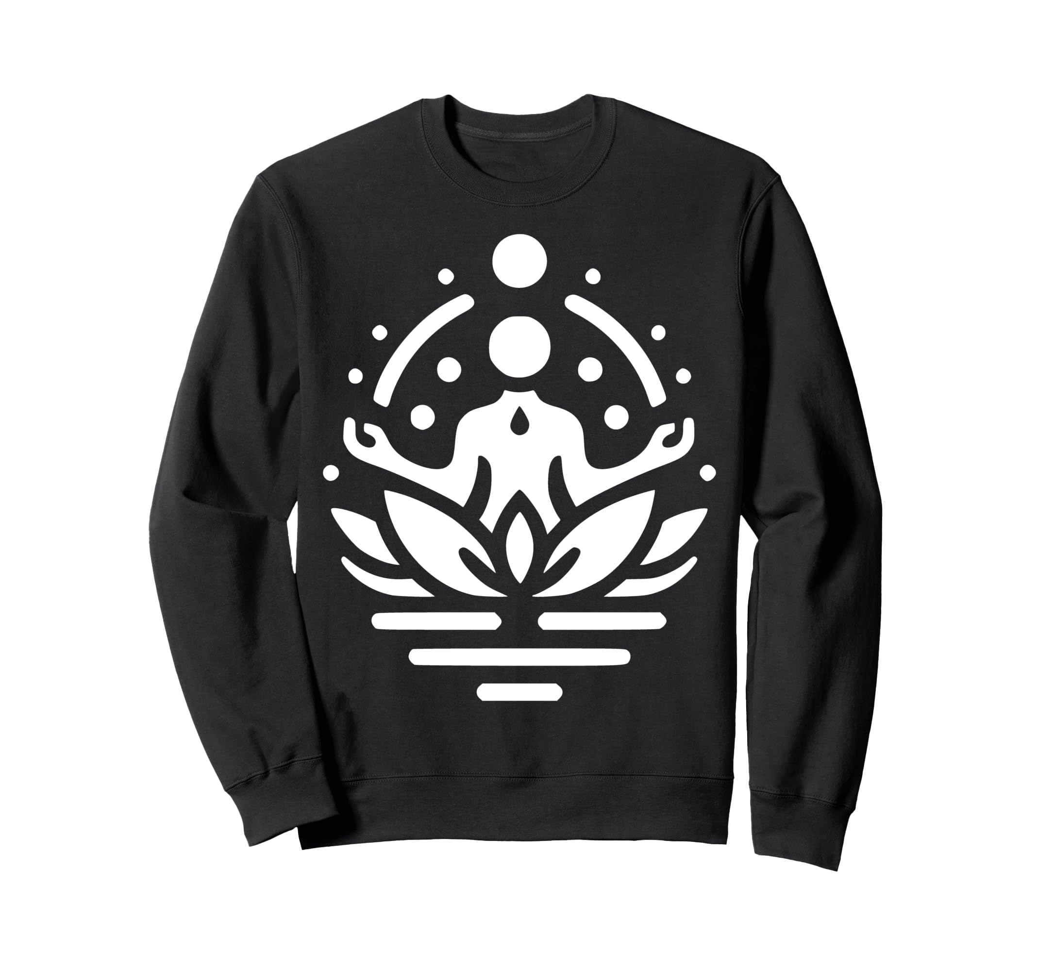 Abstract Meditation Wellness Sweatshirt - Casual Everyday Wear Unisex - T-Shirt, Sweatshirt, Hoodie
