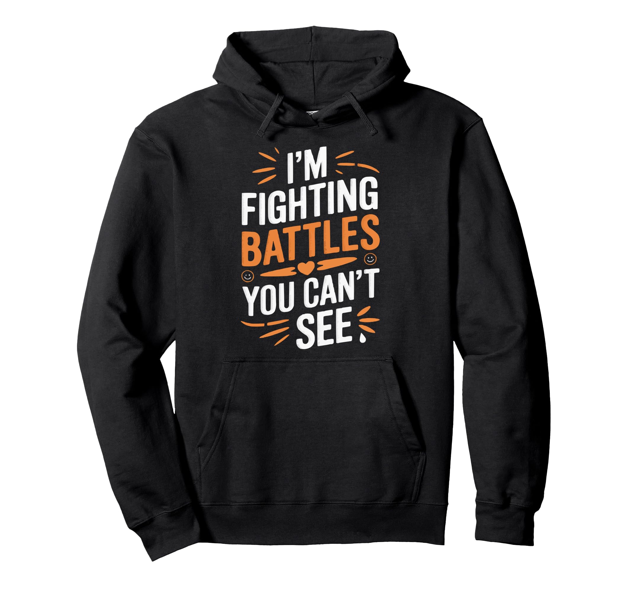 Suicide Awareness Depression Anxiety Mental Hoodie - Graphic Print Unisex - T-Shirt, Sweatshirt, Hoodie