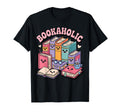 Bookaholic Kawaii Book Lover Reading T-Shirt - Graphic Print Unisex - T-Shirt, Sweatshirt, Hoodie