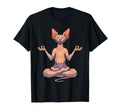 Meditation Sphynx Yoga Pose Relaxing T-Shirt - Trendy Graphic for Adults - T-Shirt, Sweatshirt, Hoodie