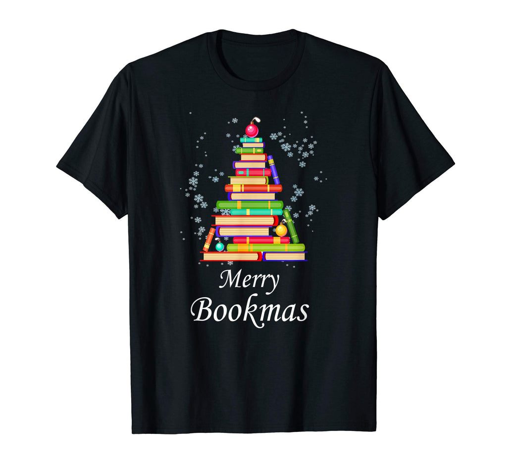 Bookworm Merry Bookmas Bookish T-Shirt - Streetwear Style Men Women - T-Shirt, Sweatshirt, Hoodie