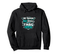 Tech My Brain Has Too Many Tabs Open Hoodie - Novelty Apparel Men Women - T-Shirt, Sweatshirt, Hoodie