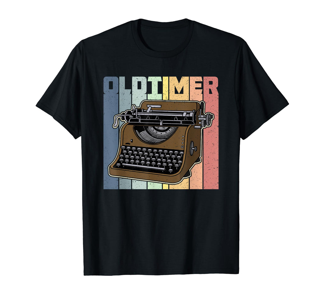 Typewriter Book Writing Literature T-Shirt - Aesthetic Graphic Unisex - T-Shirt, Sweatshirt, Hoodie