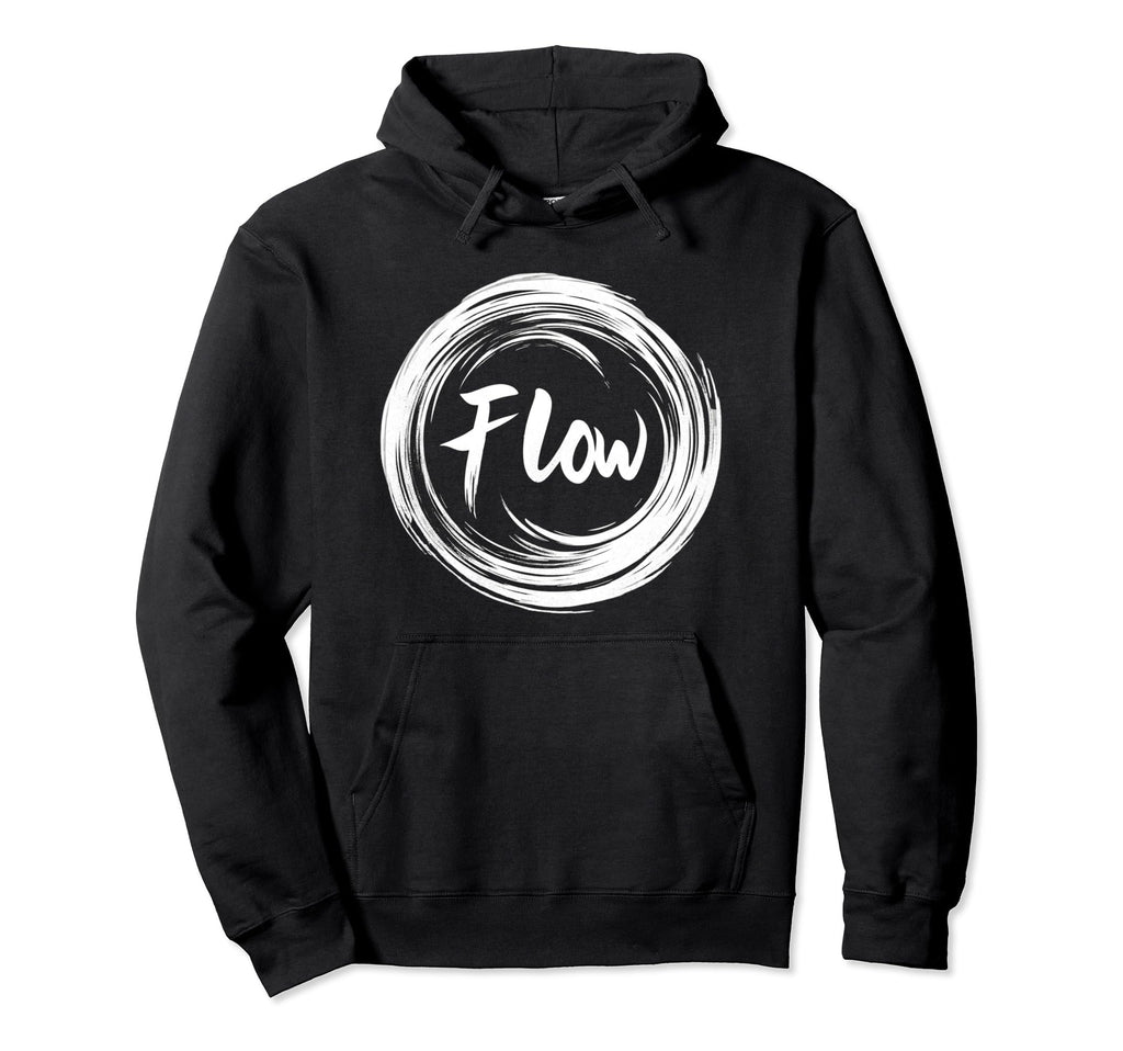 Zen Circle Flow Mindful Meditation Yogi Hoodie - Novelty Apparel Men Women - T-Shirt, Sweatshirt, Hoodie