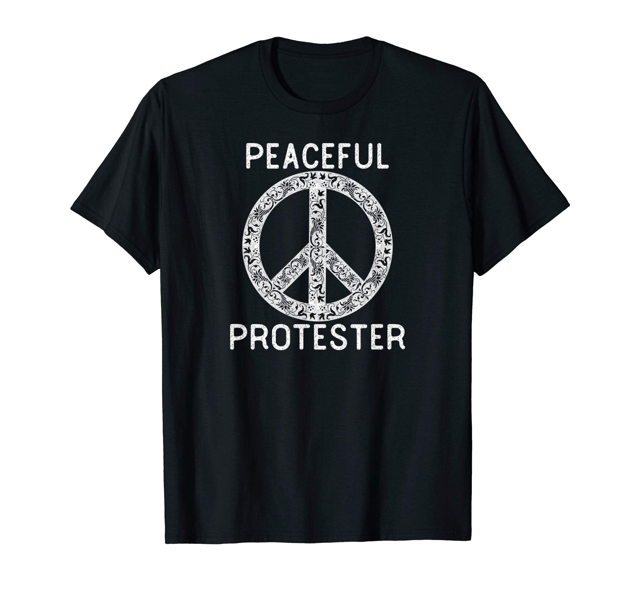 Peaceful Protester T-Shirt - Casual Everyday Wear for Adults - T-Shirt, Sweatshirt, Hoodie