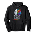 End Stigma Mental Health Matters Tie Hoodie - Fun Novelty Design Men Women - T-Shirt, Sweatshirt, Hoodie