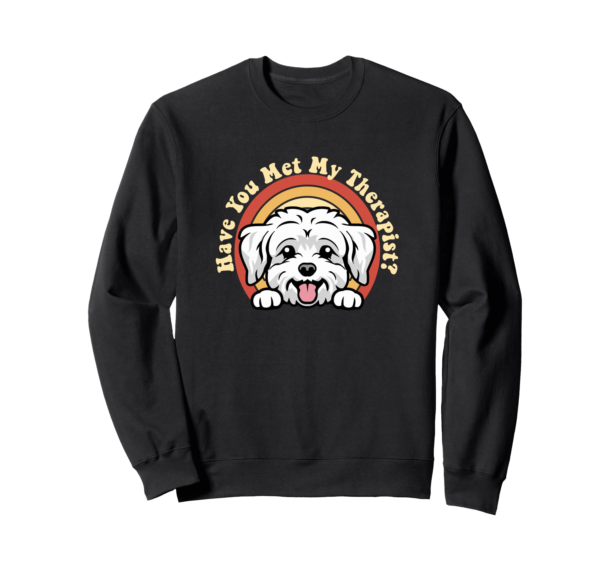 Emotional Support Therapy Dog Sweatshirt - Fun Novelty Design Unisex - T-Shirt, Sweatshirt, Hoodie