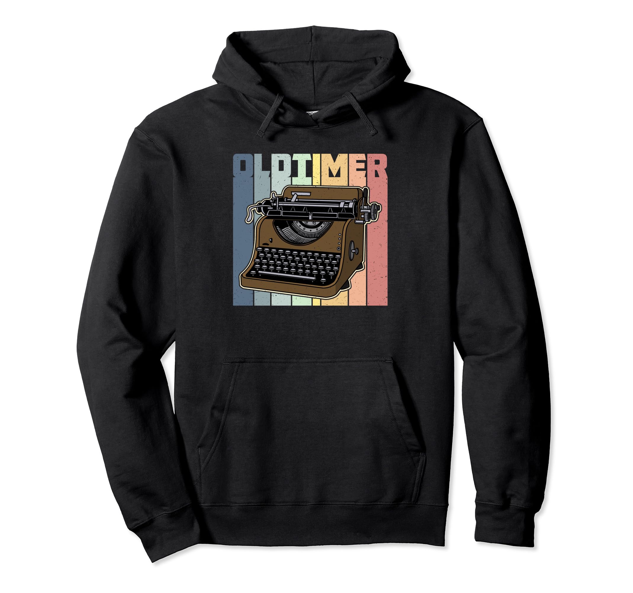 Typewriter Book Writing Literature Hoodie - Unique Graphic for Adults - T-Shirt, Sweatshirt, Hoodie