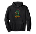 Bookwyrm Book Wyrm Illustration Dragon Hoodie - Streetwear Style Men Women - T-Shirt, Sweatshirt, Hoodie