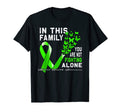Green Ribbon Butterfly Mental Health T-Shirt - Novelty Apparel Unisex - T-Shirt, Sweatshirt, Hoodie