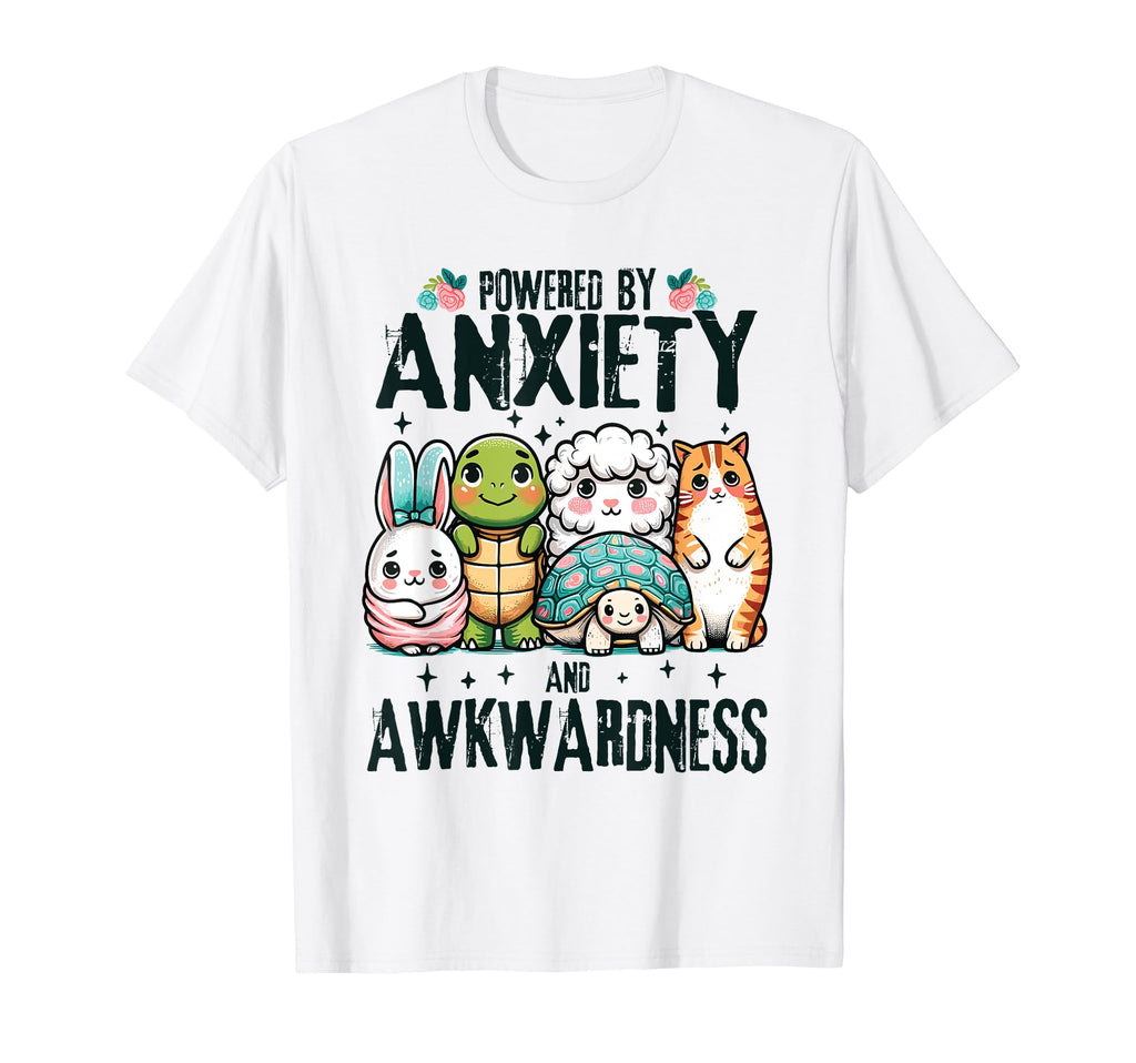 Funny Anxiety Social Awkwardness T-Shirt - Aesthetic Graphic Men Women - T-Shirt, Sweatshirt, Hoodie