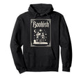 Bookish Skeleton Reading Goth Hoodie - Casual Everyday Wear Men Women - T-Shirt, Sweatshirt, Hoodie