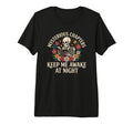 Thriller Book Skeleton Reader Floral T-Shirt - Aesthetic Graphic Men Women - T-Shirt, Sweatshirt, Hoodie