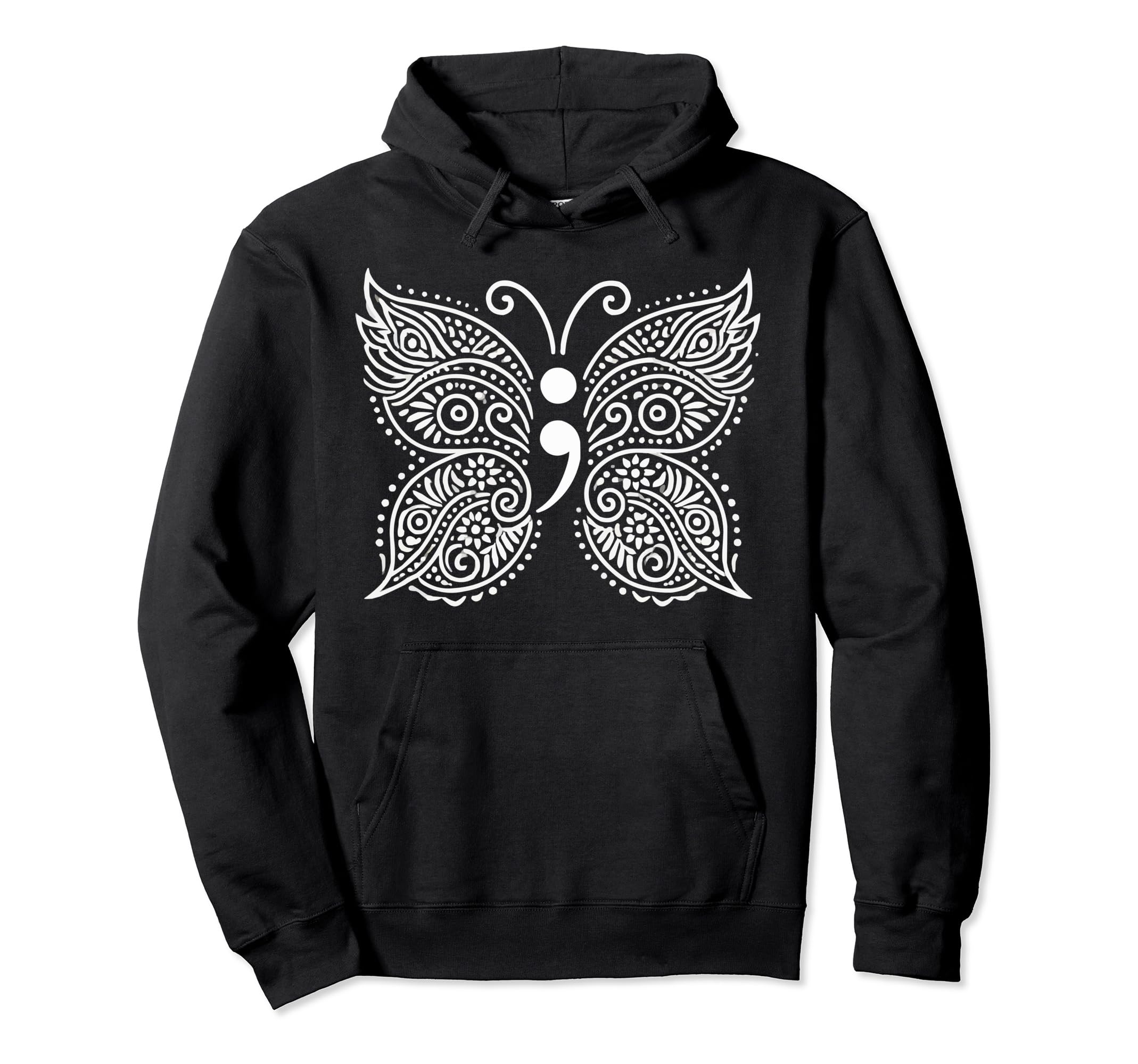 Suicide Awareness Depression Anxiety Hoodie - Minimalist Print Unisex - T-Shirt, Sweatshirt, Hoodie