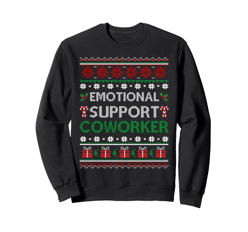 Funny Emotional Support Coworker Sweatshirt - Aesthetic Graphic Men Women - T-Shirt, Sweatshirt, Hoodie
