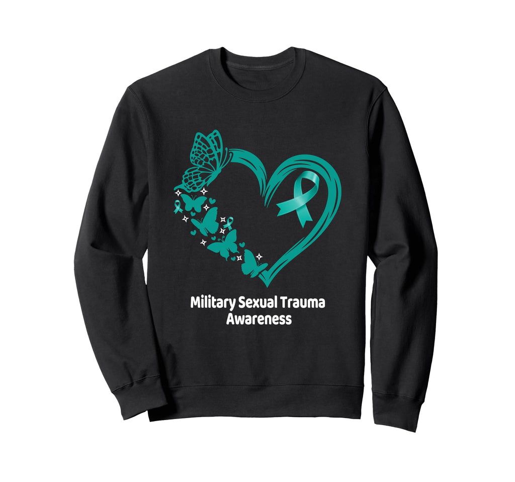 Military Sexual Trauma Awareness Sweatshirt - Fun Novelty Design Unisex - T-Shirt, Sweatshirt, Hoodie