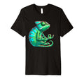 Meditation Chameleon Yoga Pose T-Shirt - Fun Novelty Design Unisex - T-Shirt, Sweatshirt, Hoodie