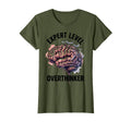 Expert Level Overthinker Funny T-Shirt - Streetwear Style Men Women - T-Shirt, Sweatshirt, Hoodie