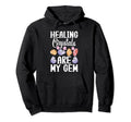 Crystal Healing Sage Crystal Reiki Hoodie - Minimalist Print Unisex - T-Shirt, Sweatshirt, Hoodie