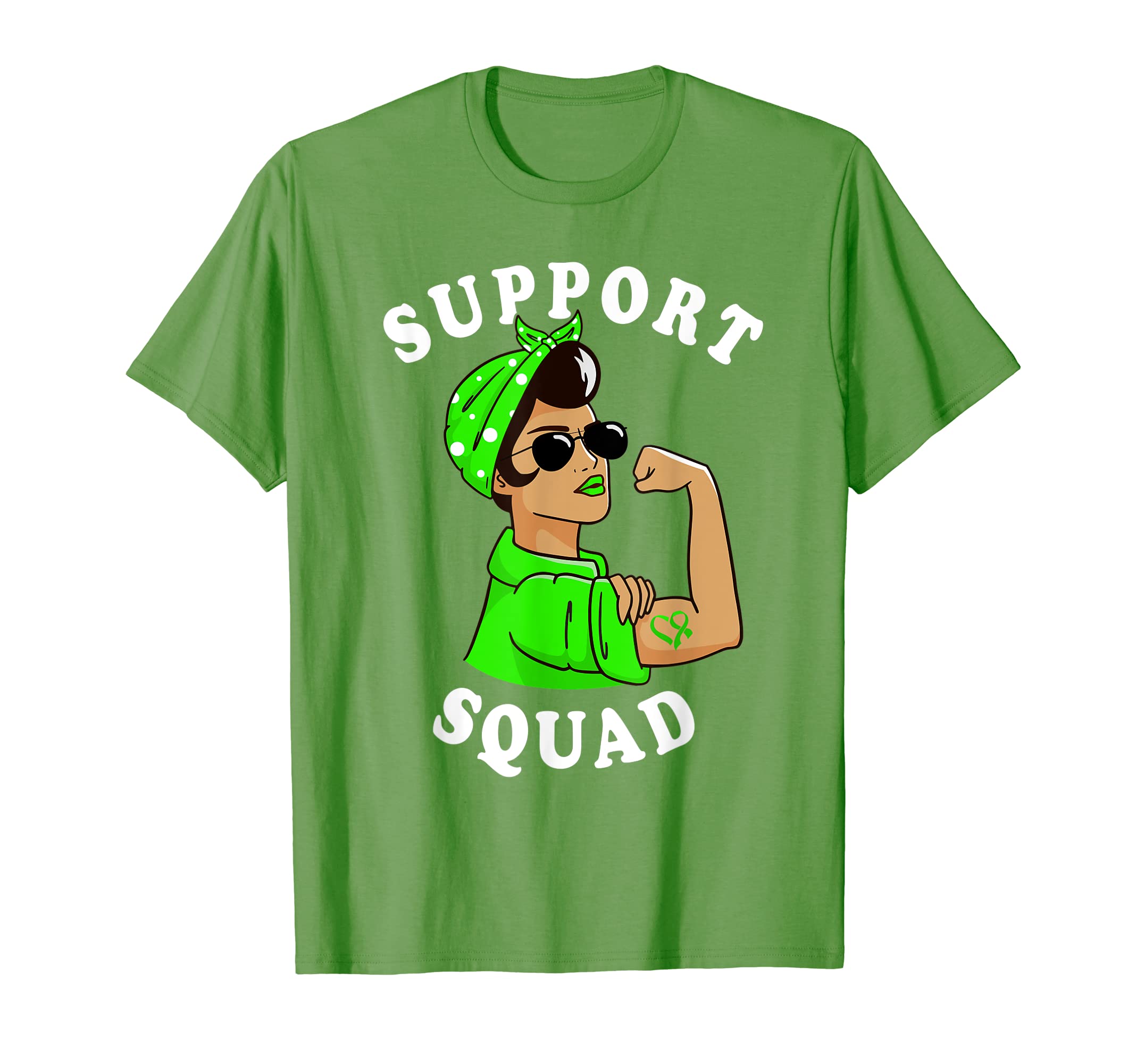 Sunglasses Bandana Green Wear T-Shirt - Casual Everyday Wear for Adults - T-Shirt, Sweatshirt, Hoodie