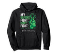 Green Ribbon Girlfriend Mental Health Hoodie - Graphic Print for Adults - T-Shirt, Sweatshirt, Hoodie