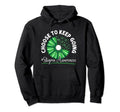 Choose To Keep Going Sunflower Ribbon Hoodie - Trendy Graphic Men Women - T-Shirt, Sweatshirt, Hoodie