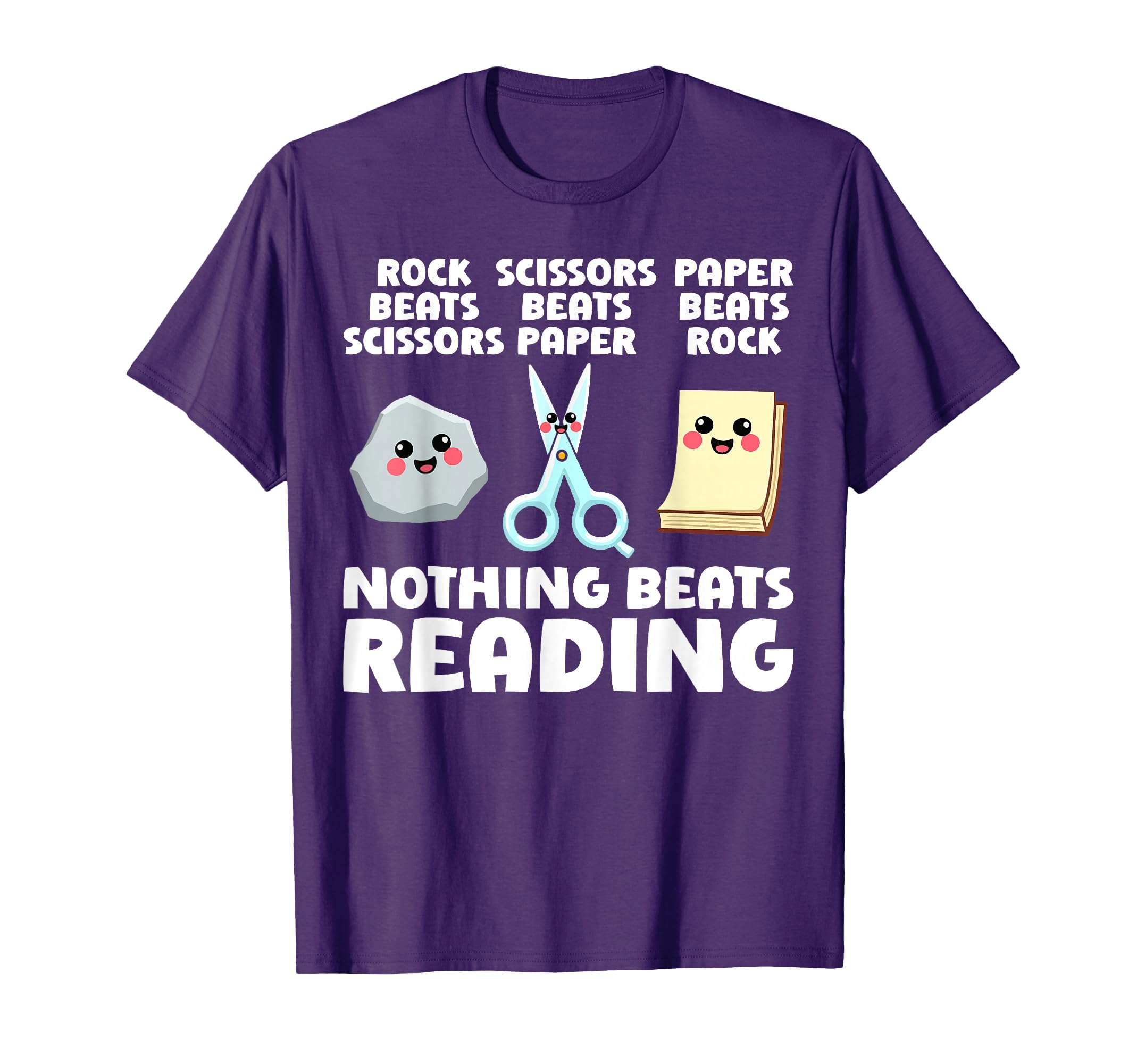 Nothing Beats Reading Book Nerd Librarian T-Shirt - Unique Graphic Unisex - T-Shirt, Sweatshirt, Hoodie