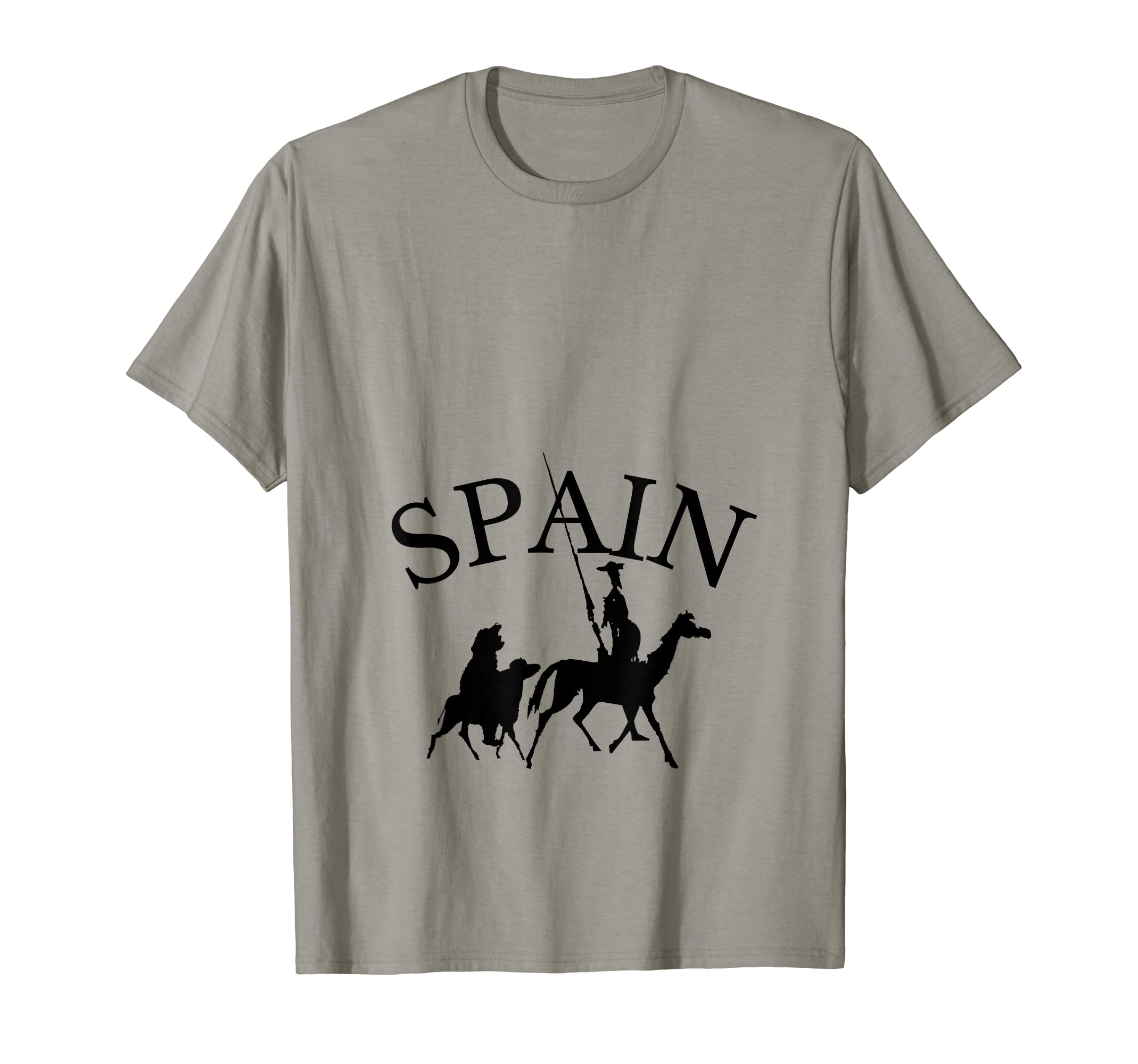 Don Quixote Spain Souvenir World T-Shirt - Custom Art Print for Adults - T-Shirt, Sweatshirt, Hoodie