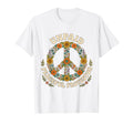 Unpaid Peaceful Protestor Floral Peace T-Shirt - Fun Novelty Design Unisex - T-Shirt, Sweatshirt, Hoodie