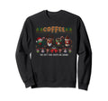 Coffee Keeps Me Going Santa Claus Mug Sweatshirt - Streetwear Style Unisex - T-Shirt, Sweatshirt, Hoodie
