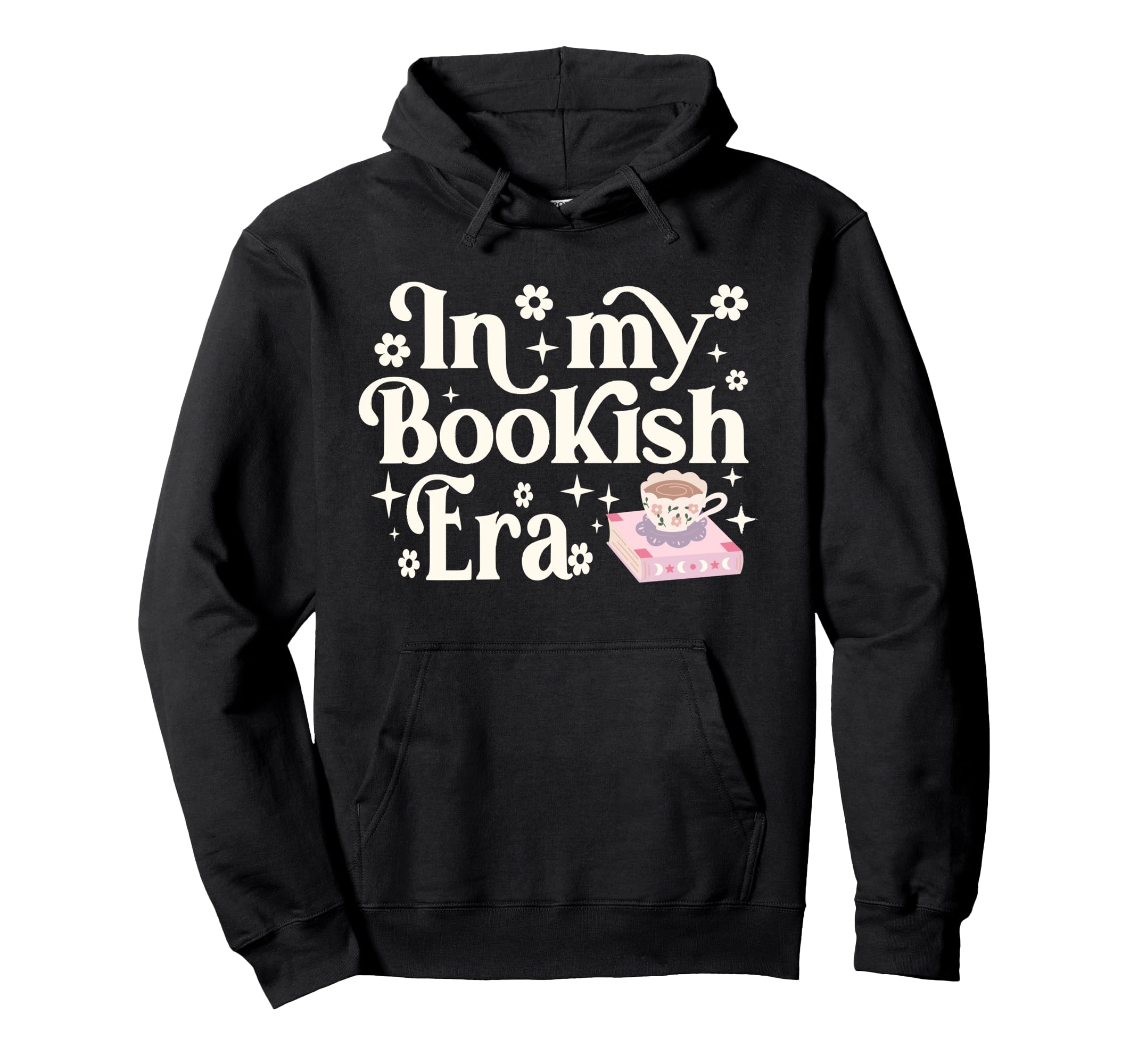 My Bookish Era Book Lover Hoodie - Aesthetic Graphic for Adults - T-Shirt, Sweatshirt, Hoodie