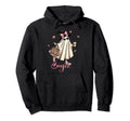 Boo Jee Ghost Drinking Coffee Hoodie - Aesthetic Graphic Men Women - T-Shirt, Sweatshirt, Hoodie