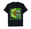 End Stigma Mental Health Matters T-Shirt - Aesthetic Graphic Men Women - T-Shirt, Sweatshirt, Hoodie
