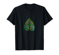 Buddha Meditation Bodhi Leaf Unalome T-Shirt - Unique Graphic Men Women - T-Shirt, Sweatshirt, Hoodie