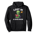 Lost Good Book Alien Reading Club Hoodie - Unique Graphic Men Women - T-Shirt, Sweatshirt, Hoodie