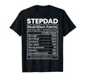 Stepdad Nutrition Facts Funny Step Dad T-Shirt - Minimalist Print Unisex - T-Shirt, Sweatshirt, Hoodie