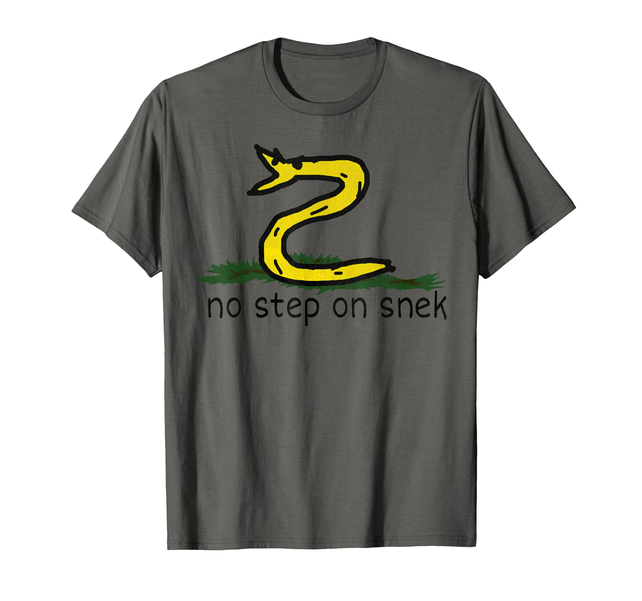 Funny Snake Meme No Step T-Shirt - Custom Art Print for Adults - T-Shirt, Sweatshirt, Hoodie